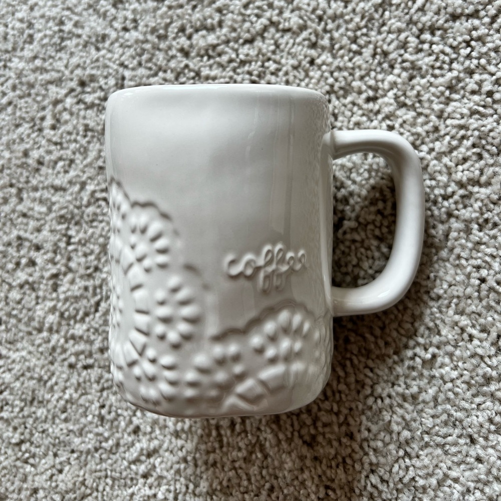 Rae Dunn Embossed Coffee